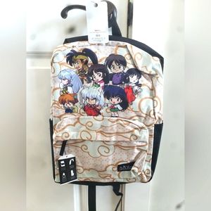 Brand New Hot Topic Official Bioworld Anime InuYasha Chibi Backpack Viz Media